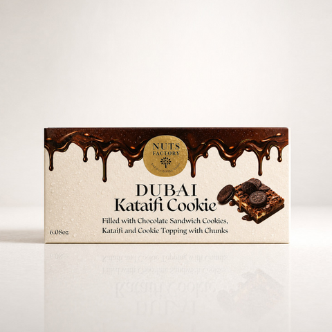 Dubai Chocolate – Cookie Fusion Edition (2 Large Bars) - The Nuts Factory Gift Boxes