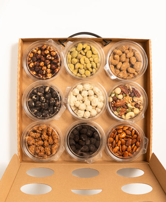 9 Hole Extra Large Gift Box - The Nuts Factory Gift Boxes