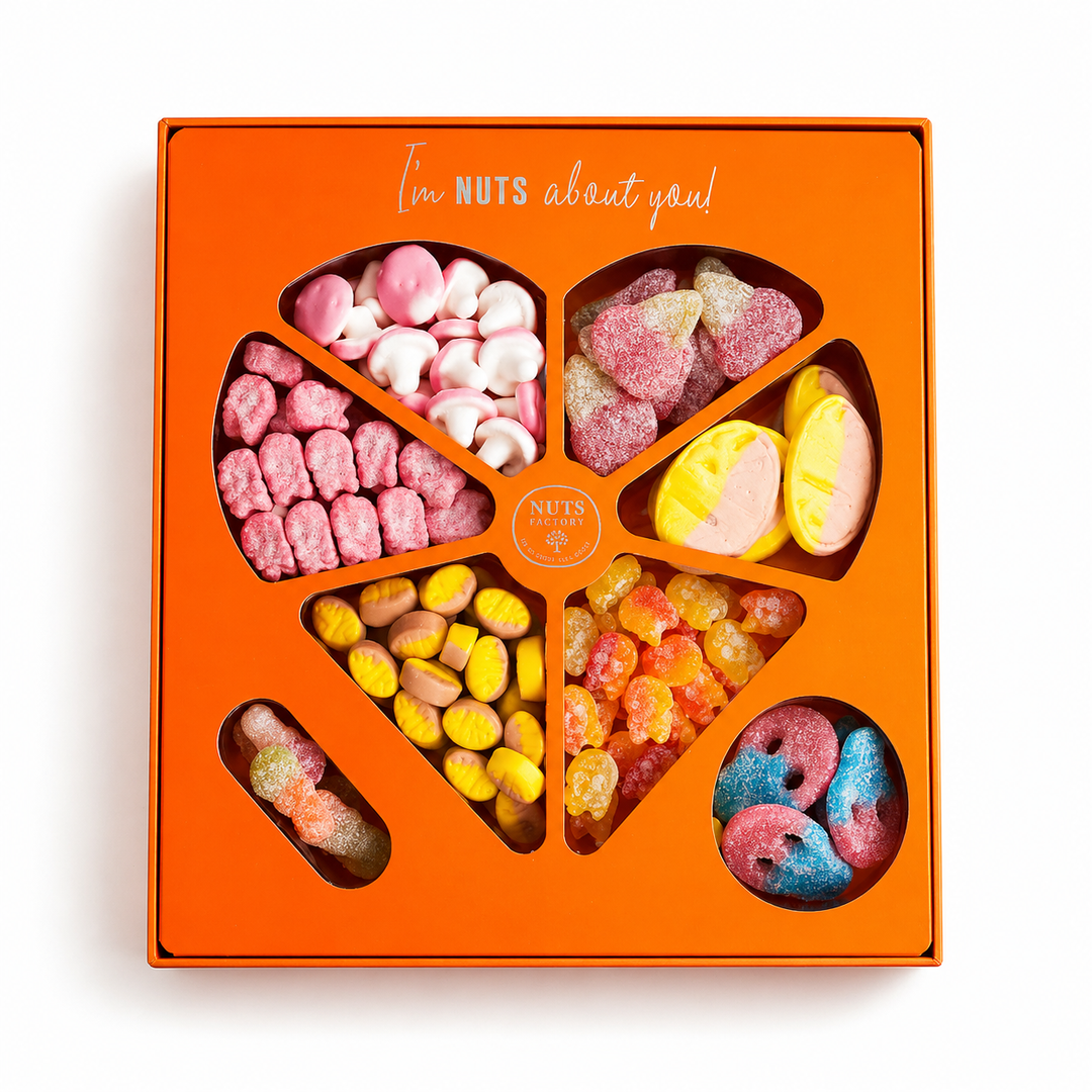 Nuts Factory Gift Boxes: Nuts, Dried Fruit, Chocolates
