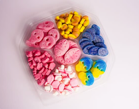 Swedish Gummy- Heart Gift Platter Mix - The Nuts Factory Gift Boxes