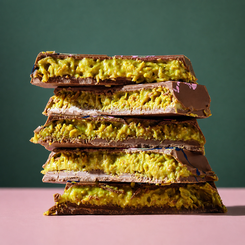 Dubai Chocolate Original Milk Pistachio Edition – 2 Large Bars - The Nuts Factory Gift Boxes