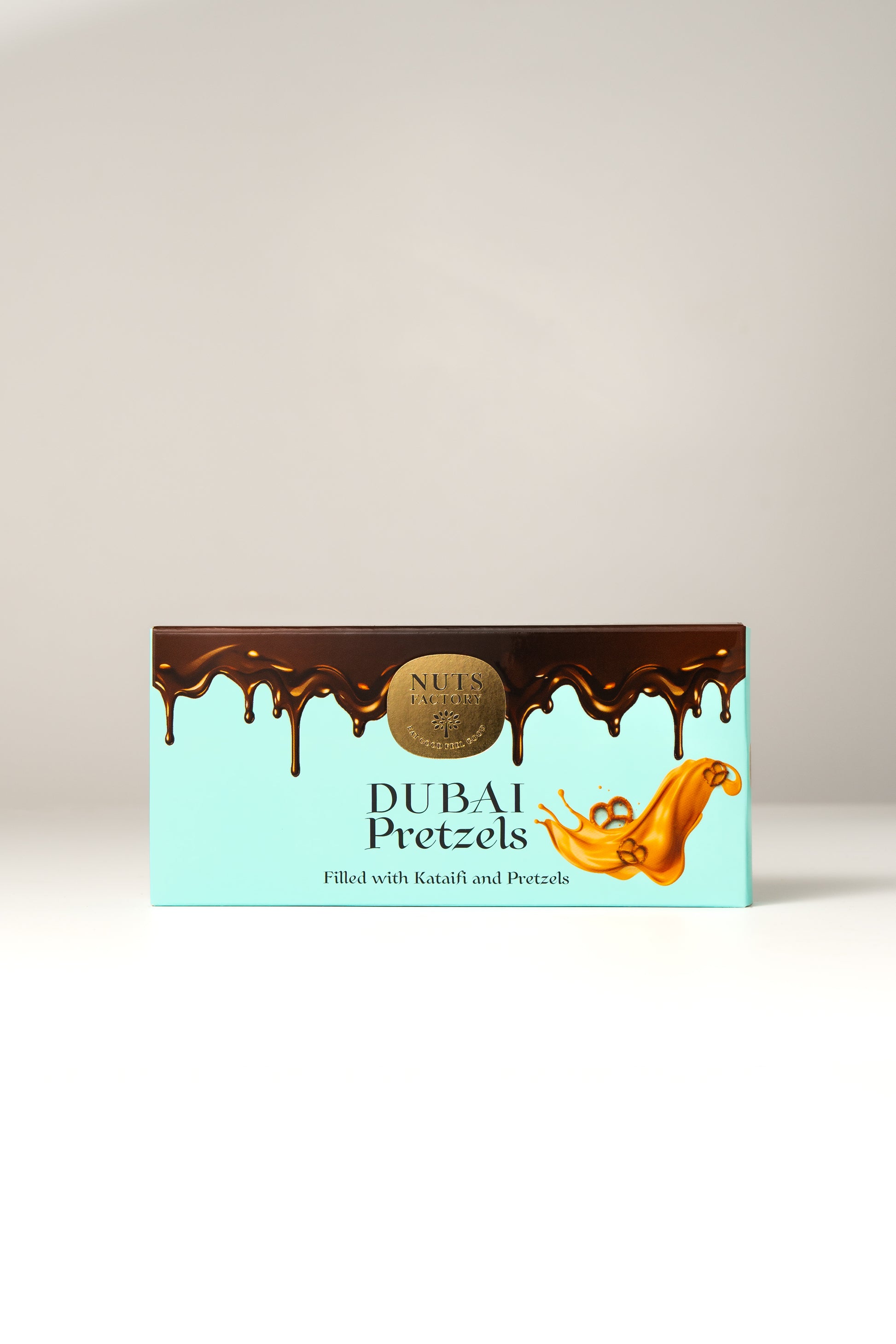 Dubai Chocolate Pretzel - Pack of 2 large bars - The Nuts Factory Gift Boxes
